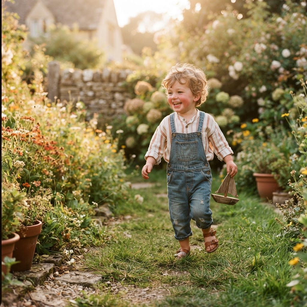 Chasing sunlight through the garden